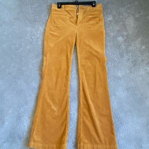 Like new! Anthropology Pilcro Corduroy Burnt Orange Pant